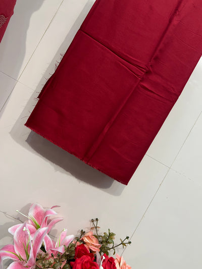 Cotton embroided suits 3488