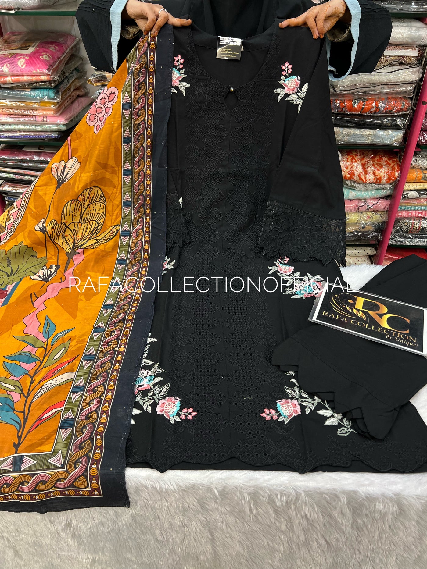 Embroided karachi suit 797