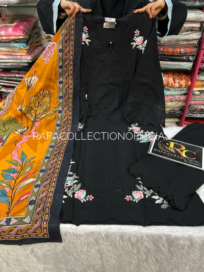 Embroided karachi suit 797