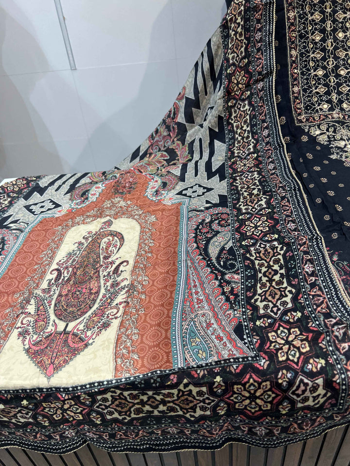 Pure Muslin Suit 25333