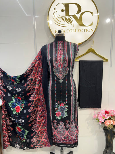 Cotton unstitch suits 2264