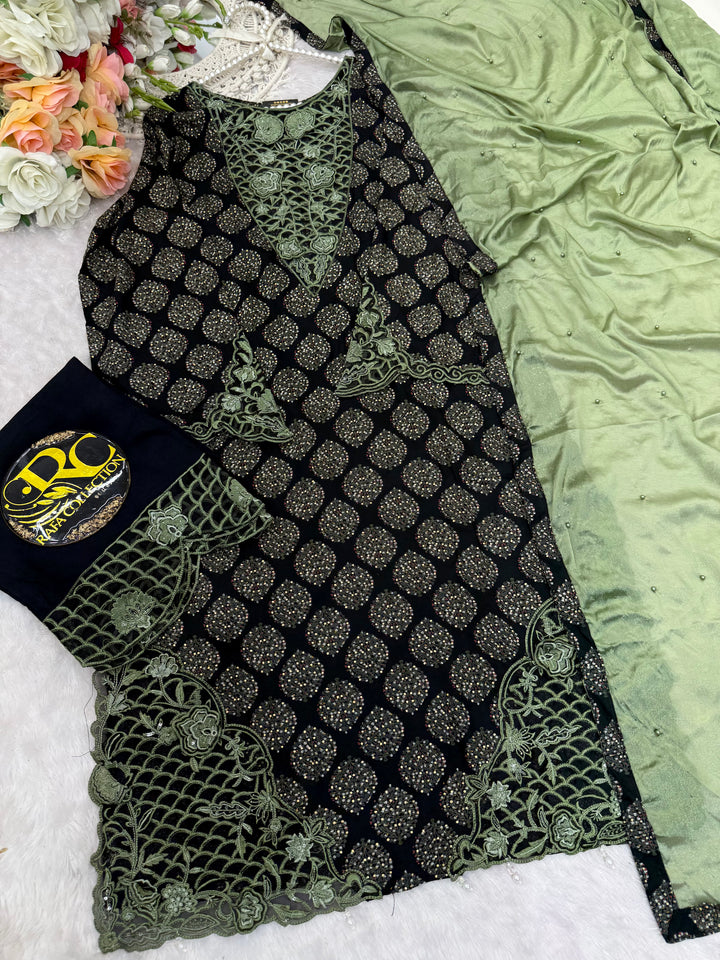 Pakistani cutwork suits