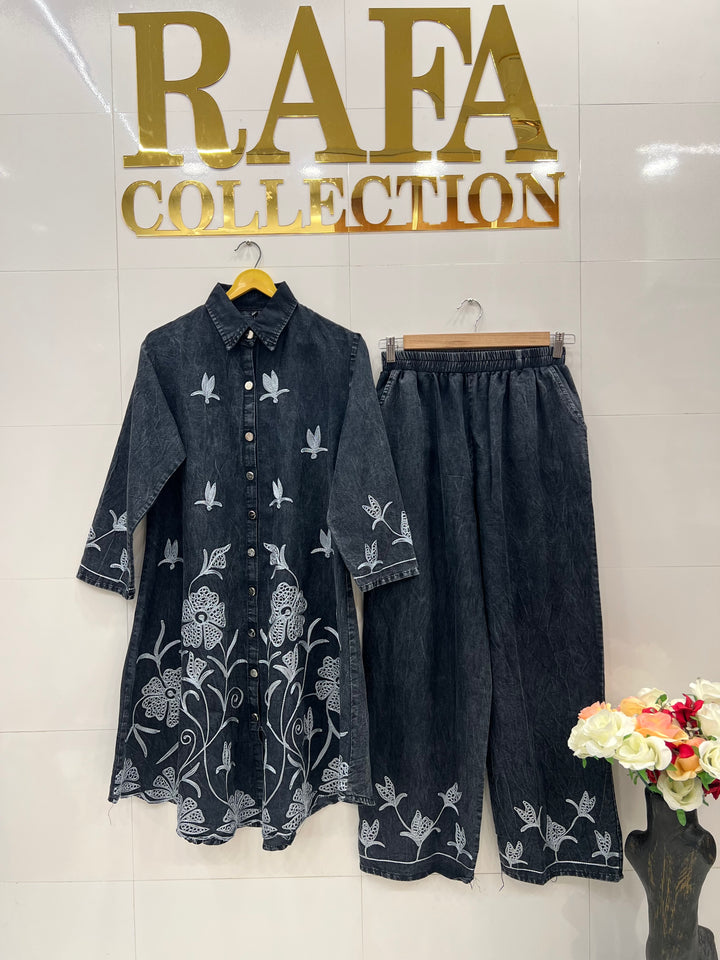 Denim co-ord sets