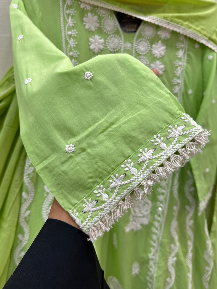 A-line Lucknawi suits