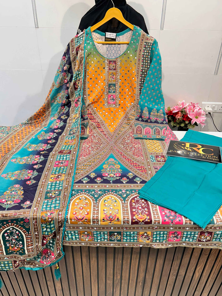 Multi mirror work suit 2219