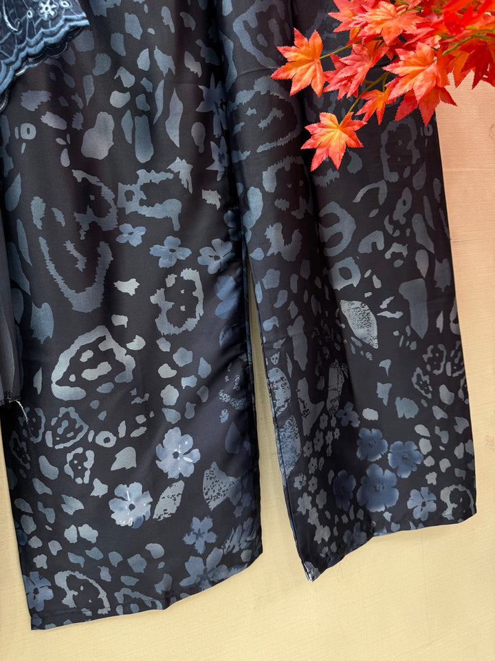 Satin patchwork Suits