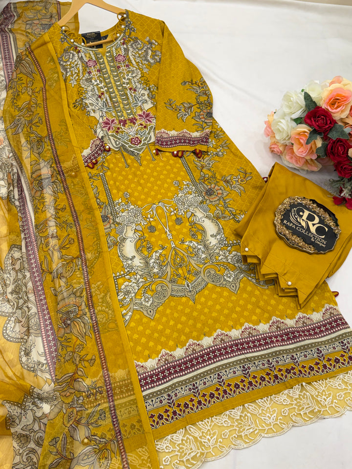 Pakistani patch work suit