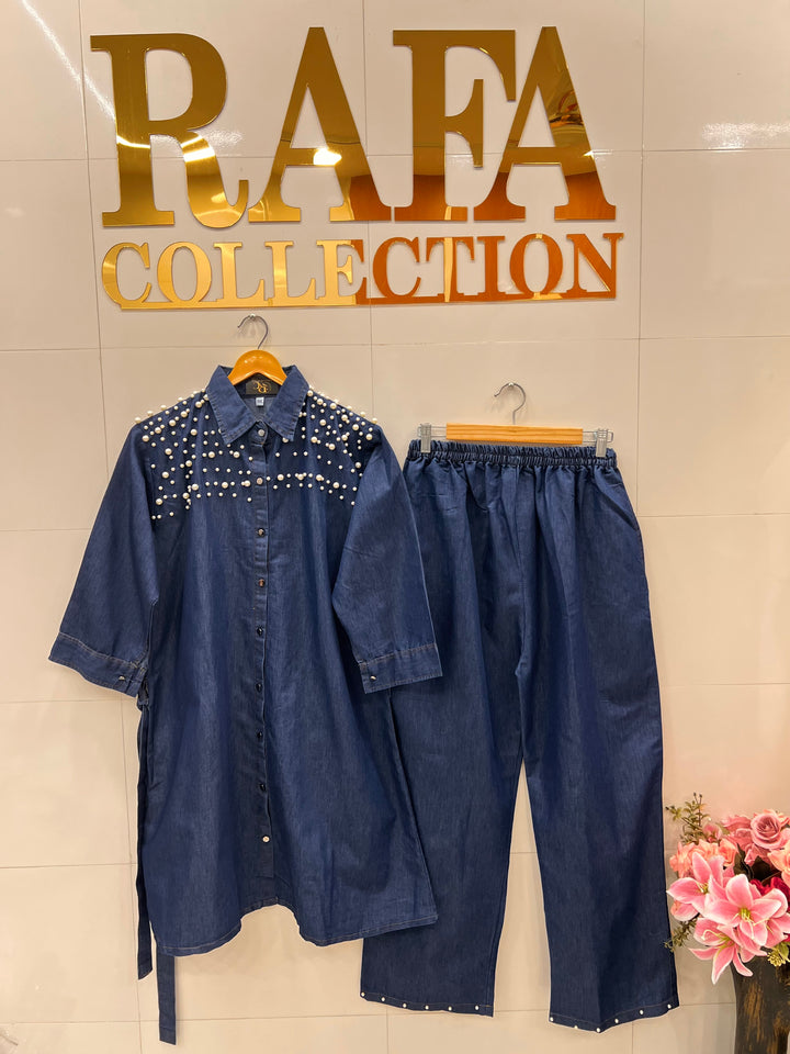 Denim long Co-ord sets 2776