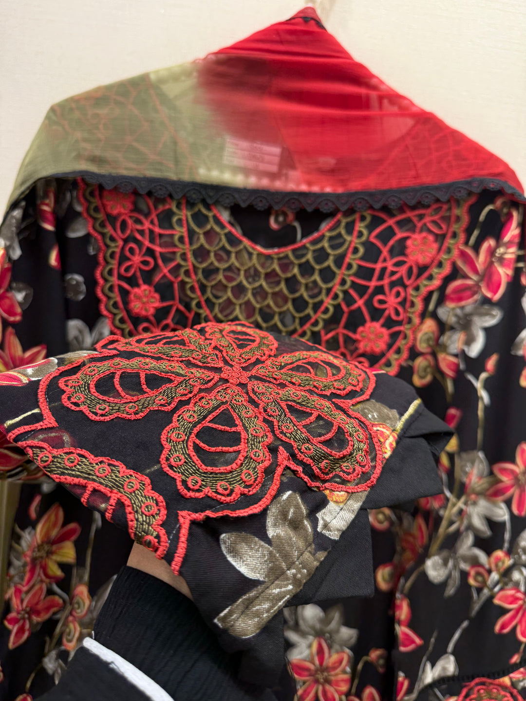 Pakistani cutwork suits