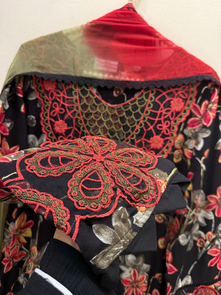 Pakistani cutwork suits