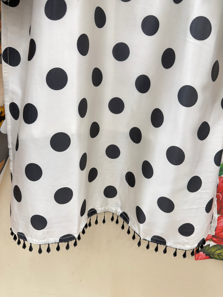 Polka dot suits