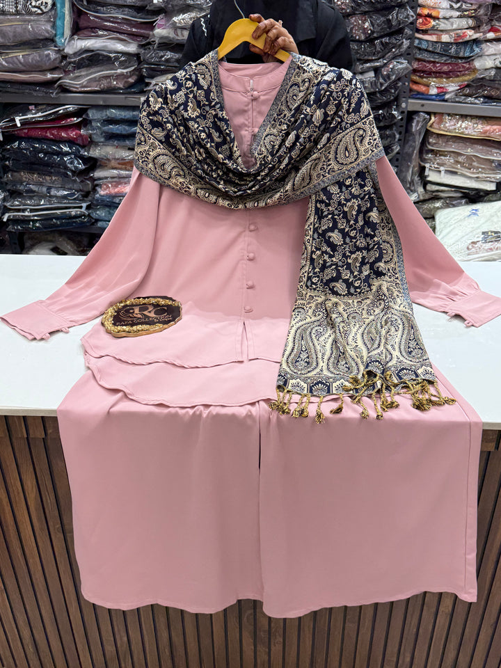 pashmina shawl co-ord sets 3137