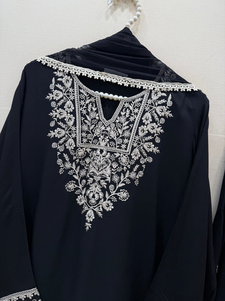 Embroidered Farshi Salwar Suits