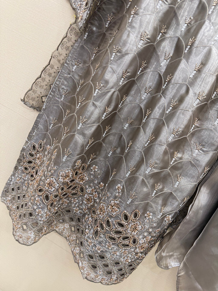 Shimmer Organza Suit