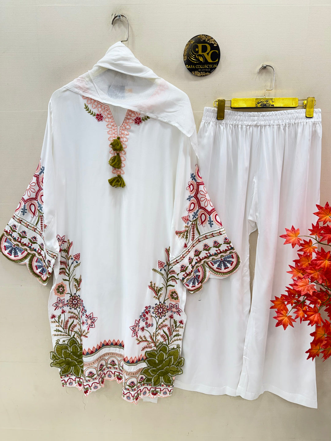 Embroidered Cutwork Suits
