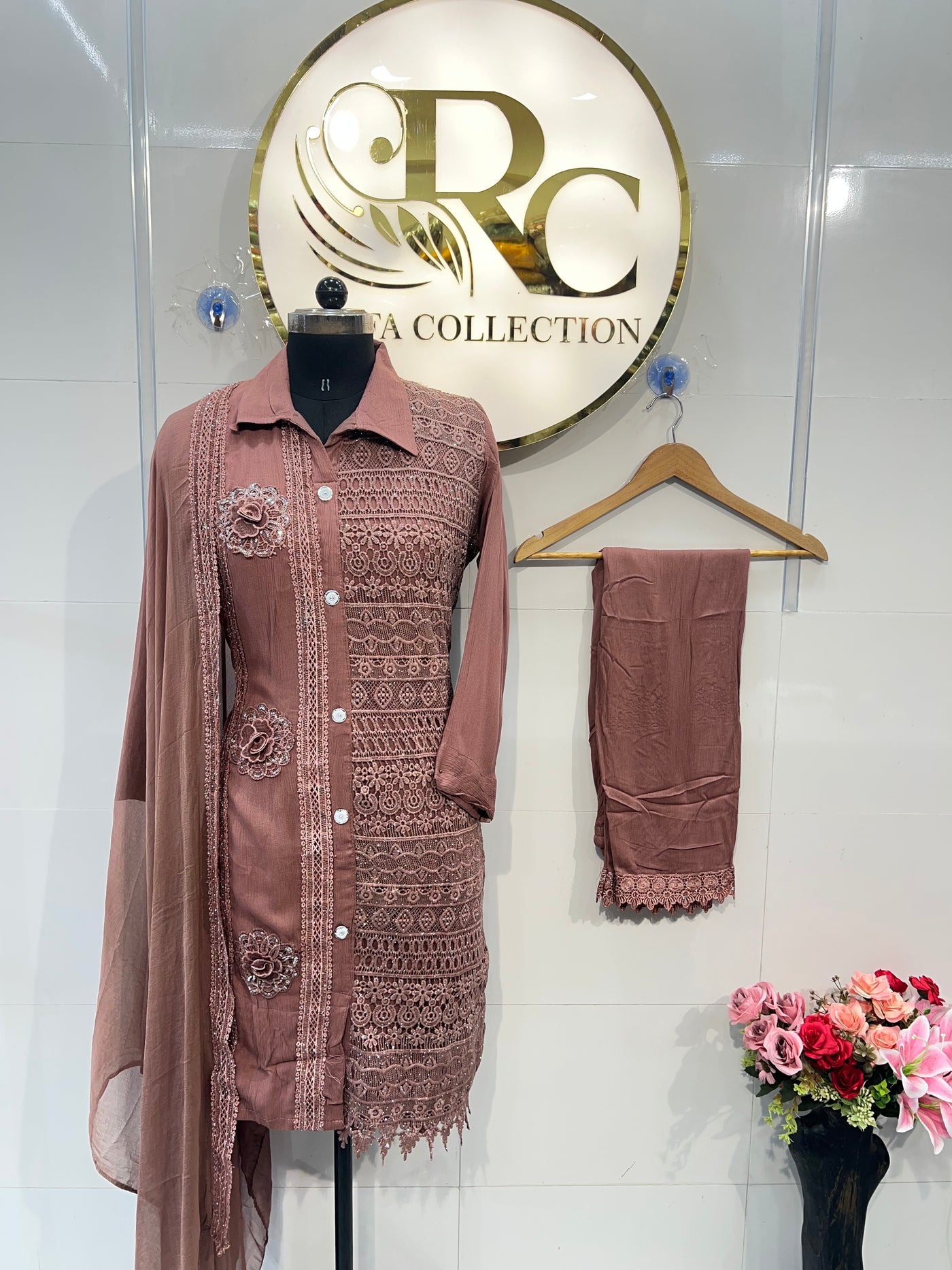 Crinkle Co- Ord Set 1835