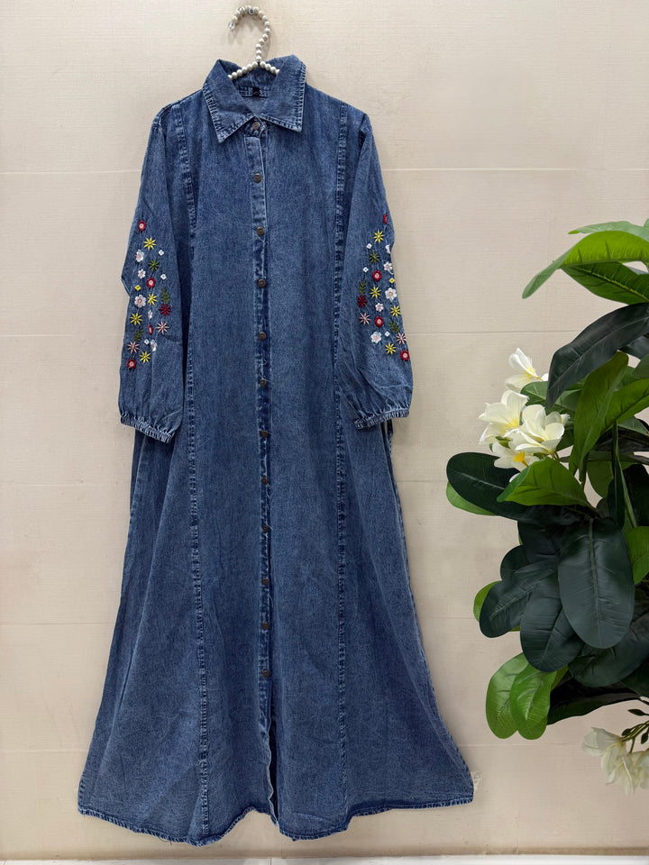 Denim Long Gown’s