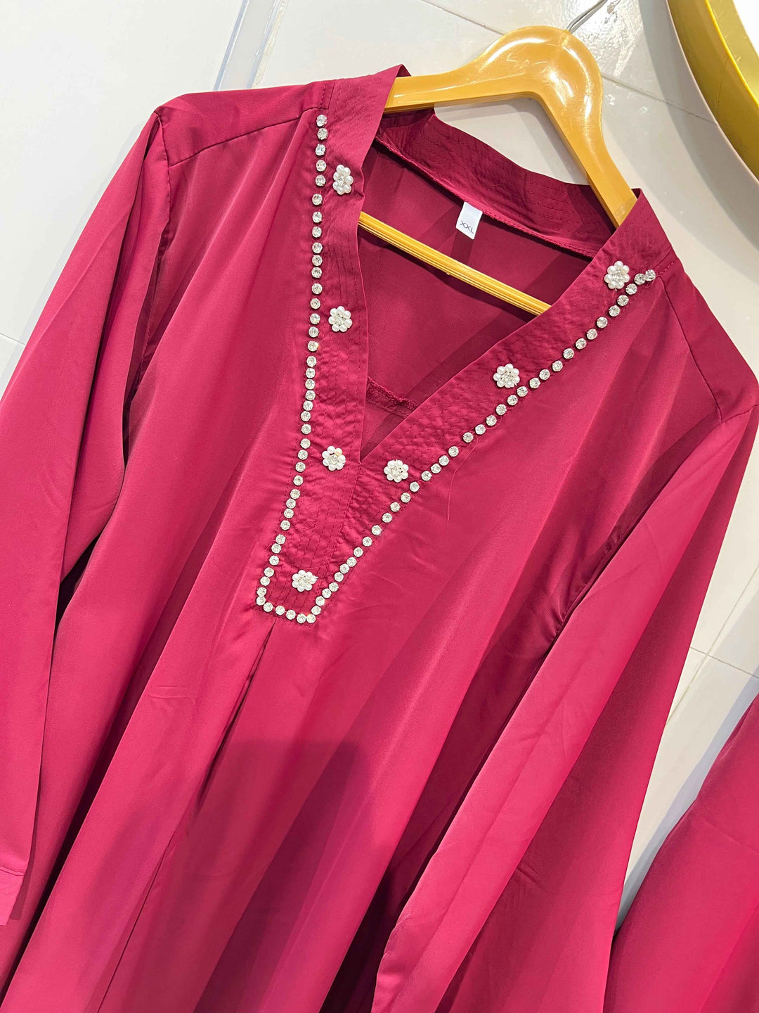 Imported satin co-ord set 2180