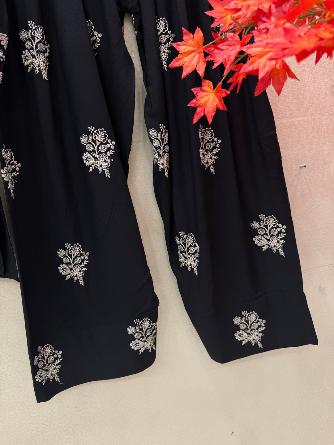 Embroidered Farshi Salwar Suits