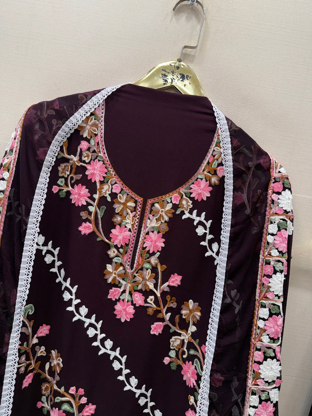 Kashmiri unstitched suits
