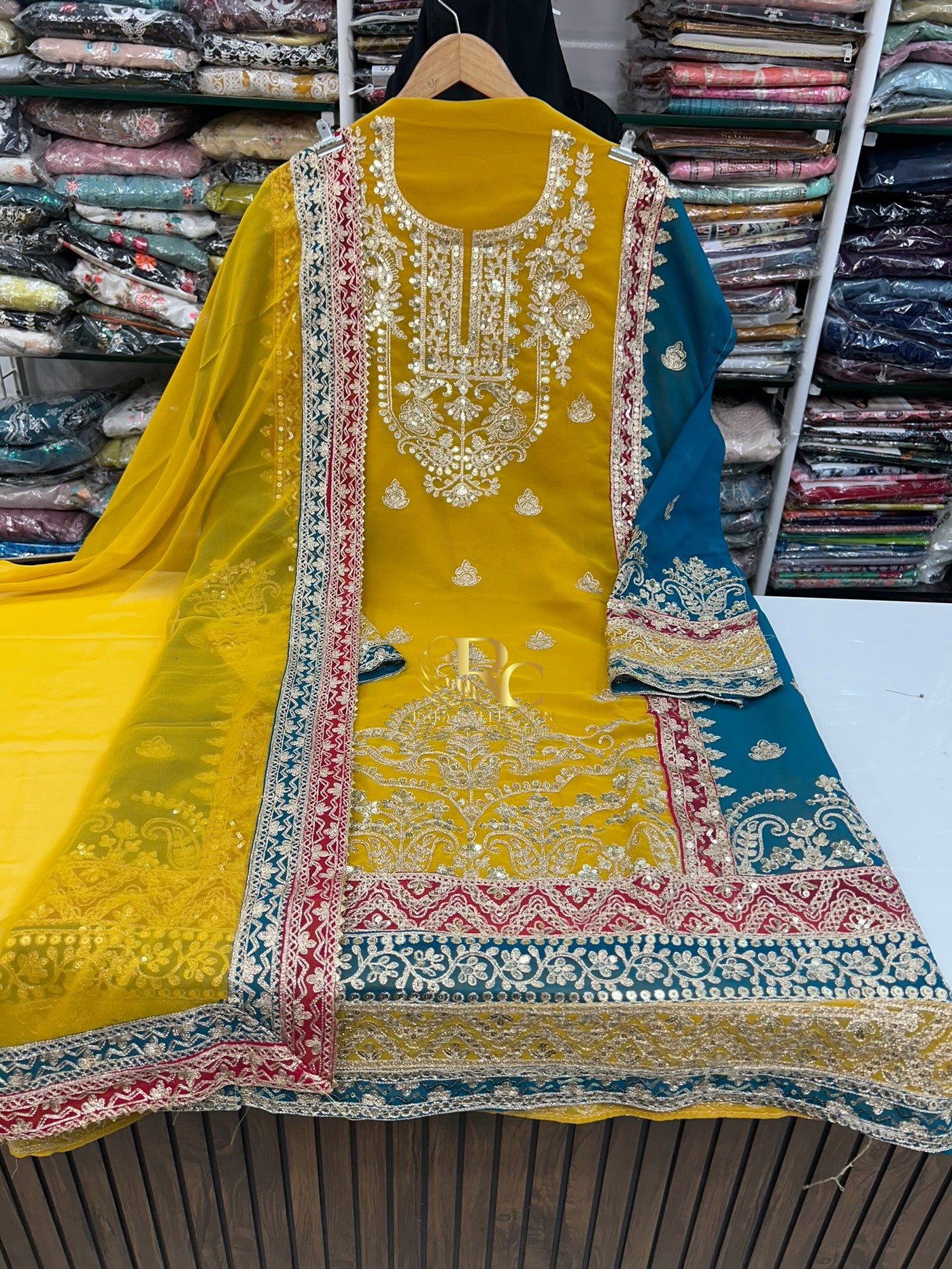 Georgette Unstitch Suit 1647