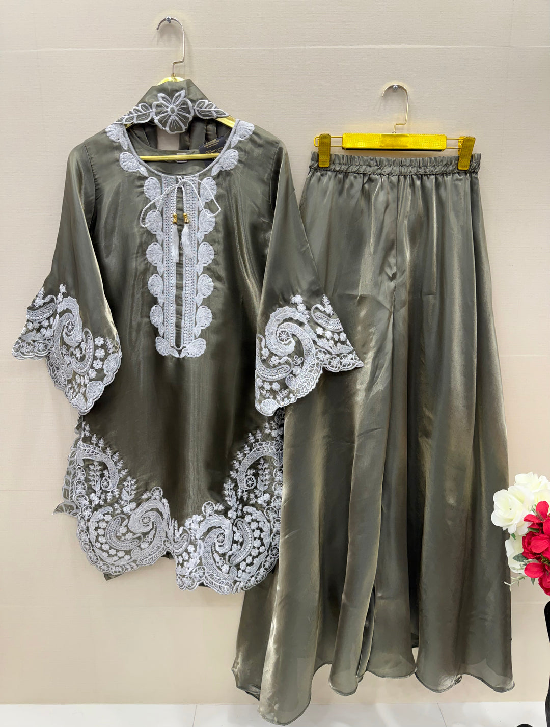 Shimmer Organza suits