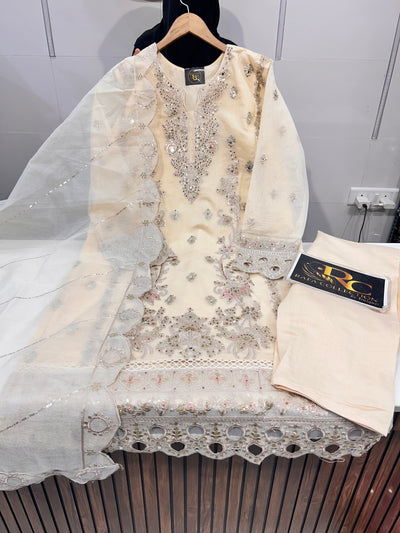 Pakistani Organza Suit 1811