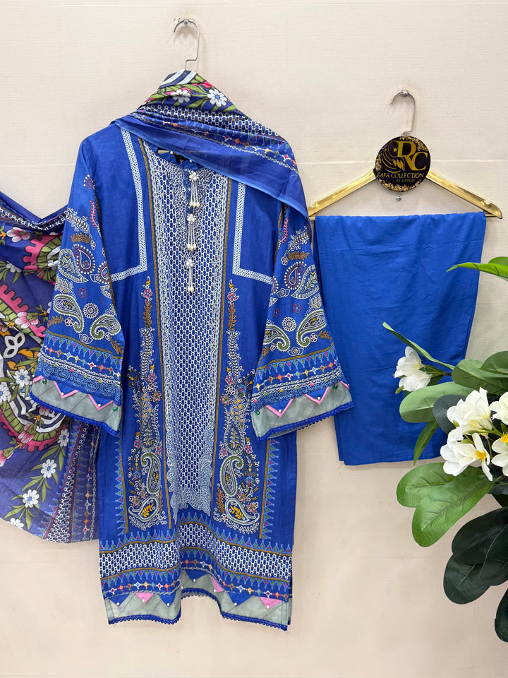 Cotton printed suits