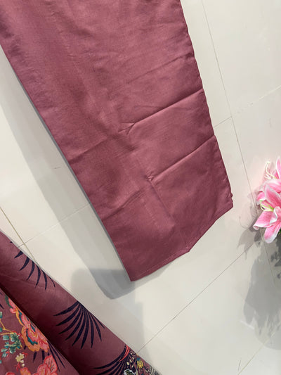 Semi cotton kurti pant suits 2150