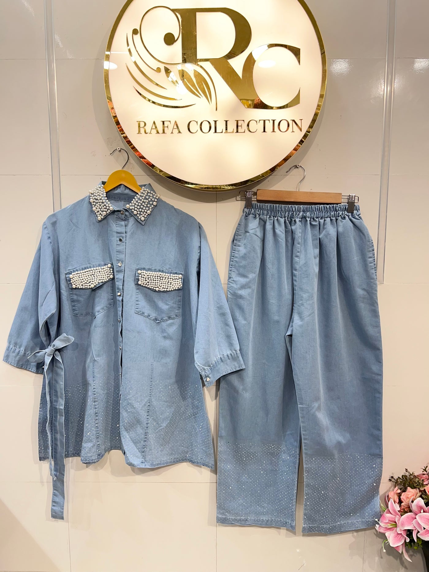 Denim Co-ord sets 2397