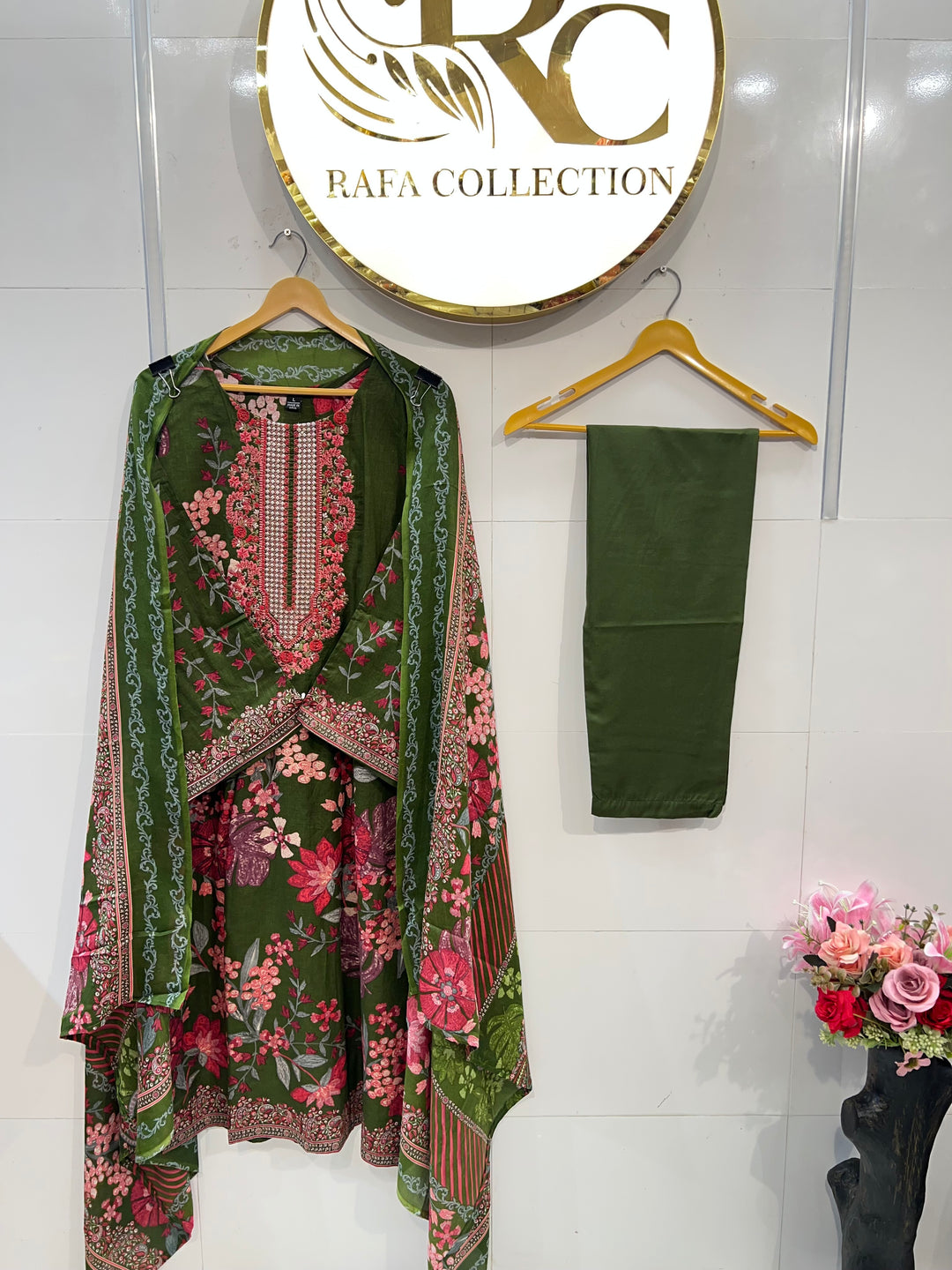 Paki Embroided suits 3410