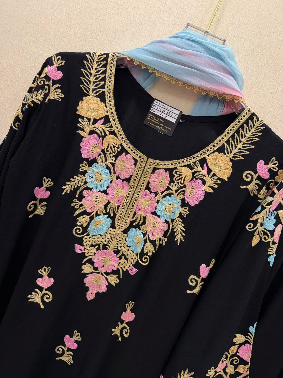 Embroided formal suits