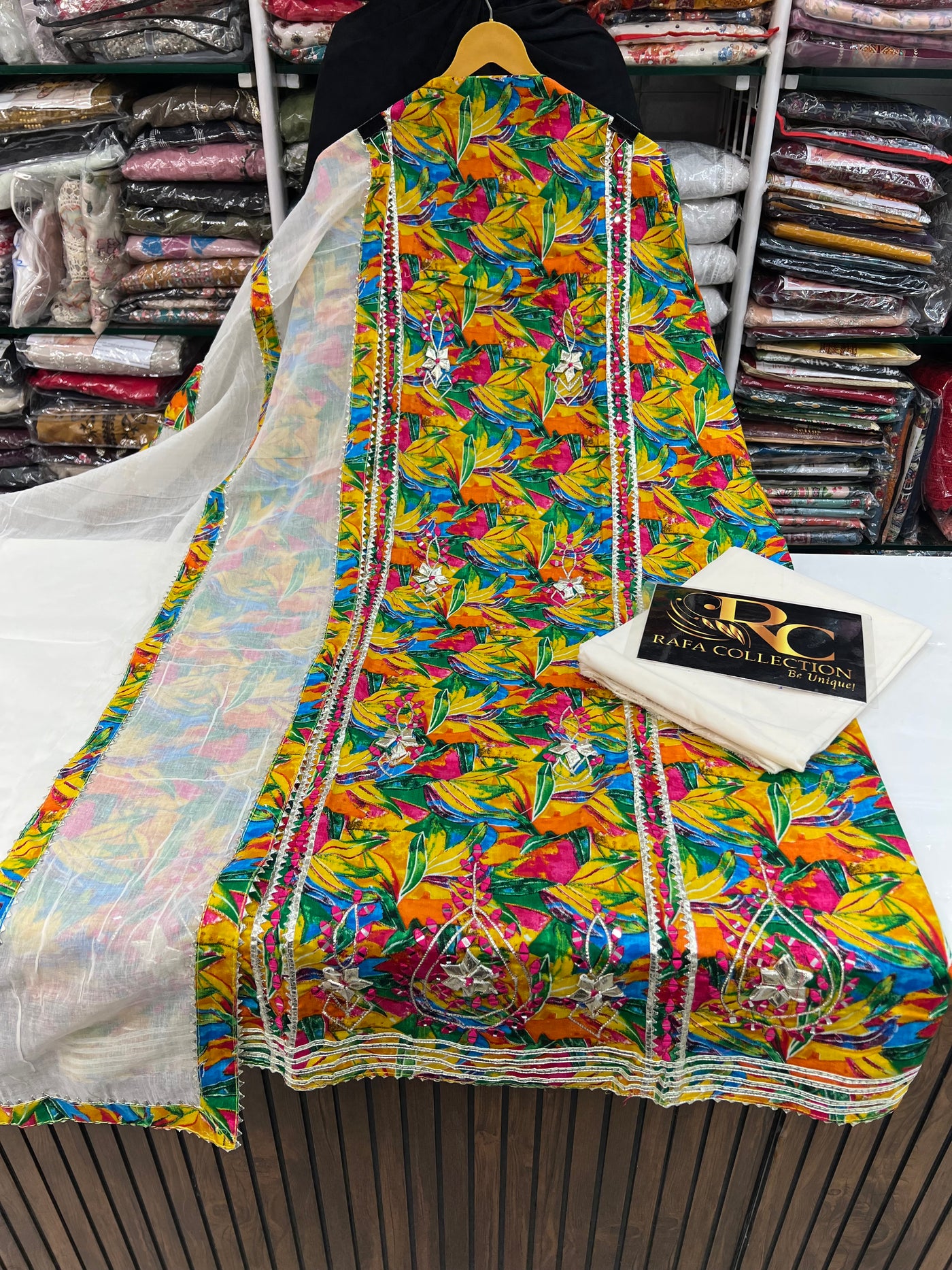 Cotton unstitch suits  2236