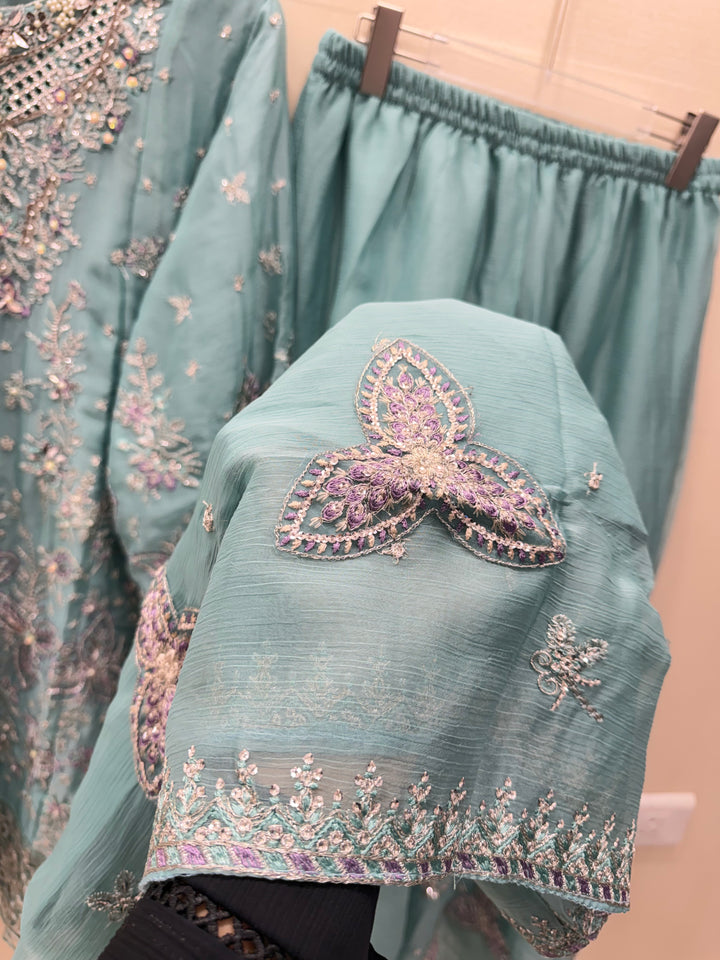 Pakistani Garara suits 3012