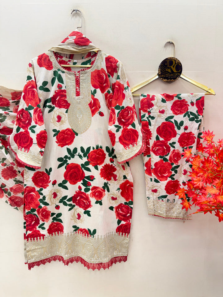 Cotton ready to wear suits