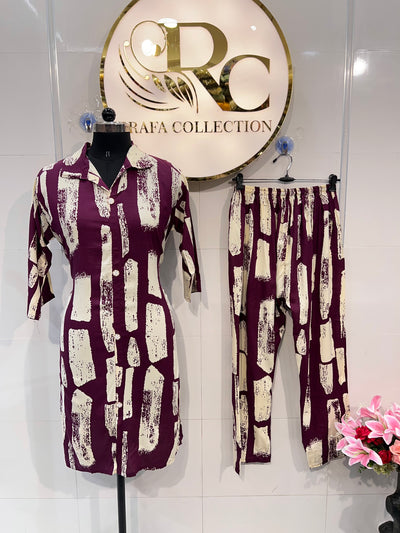 Rayon Co-Ord Set 1891