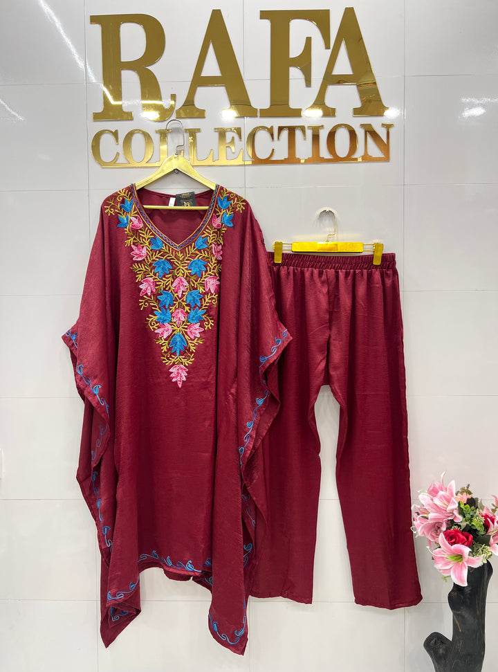 Kashmiri kaftan sets