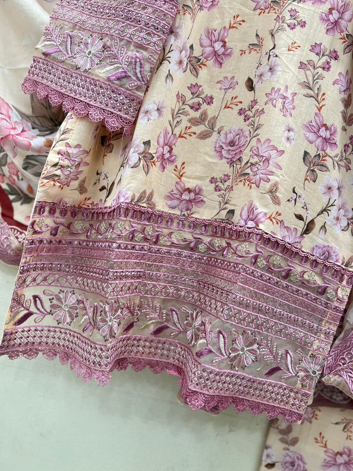 Pakistani embroidery Suits