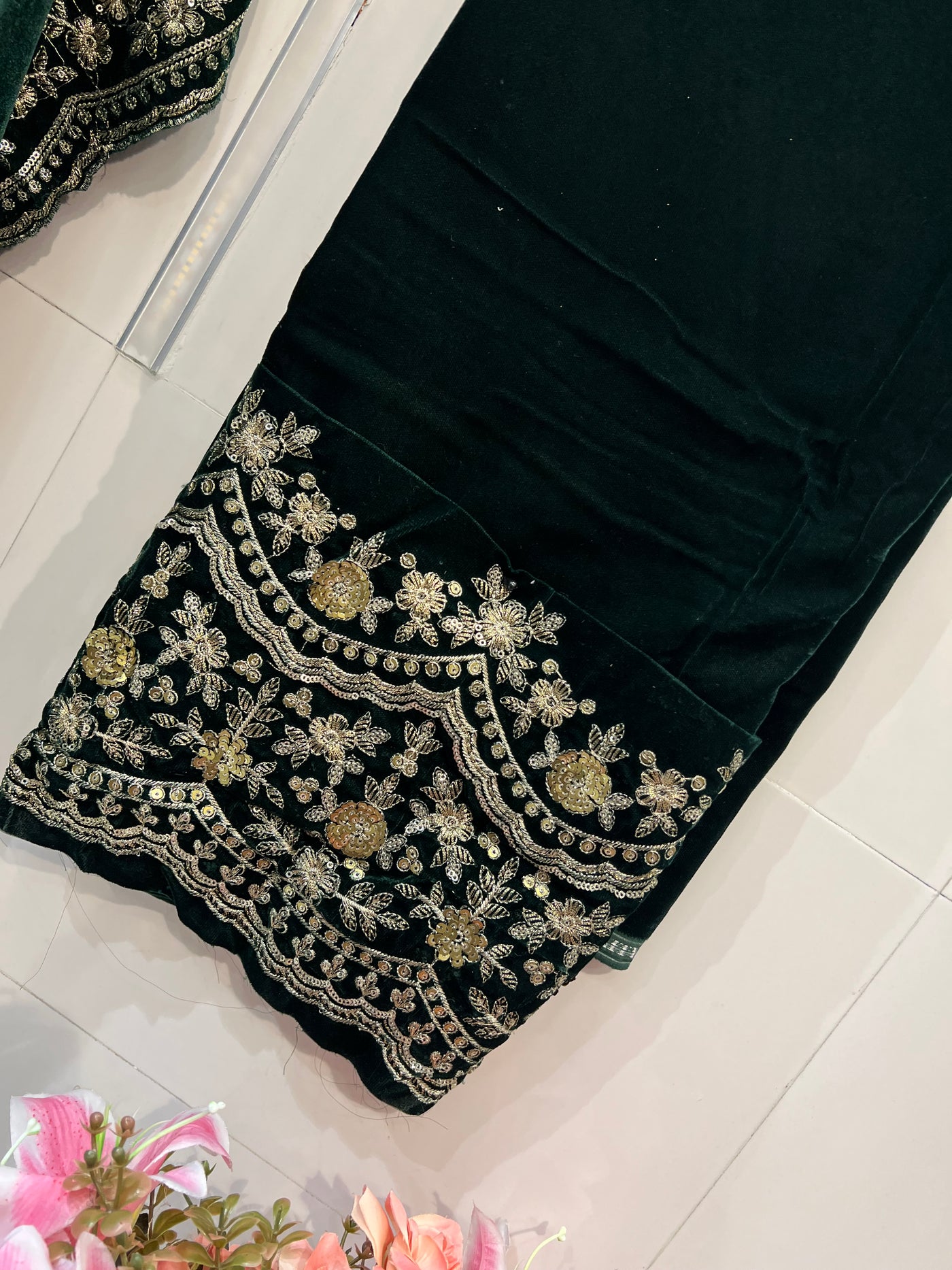 Velvet Unstitched Suit 1650