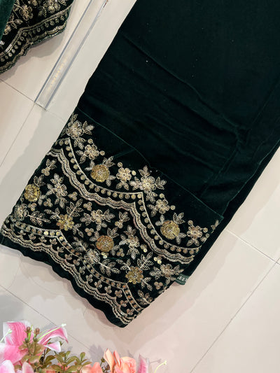 Velvet Unstitched Suit 1650
