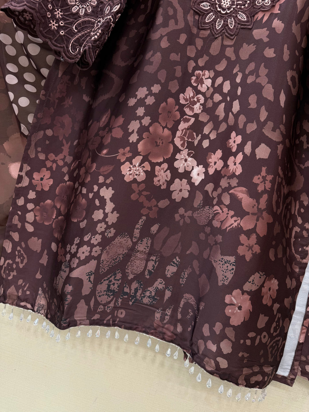 Satin patchwork Suits