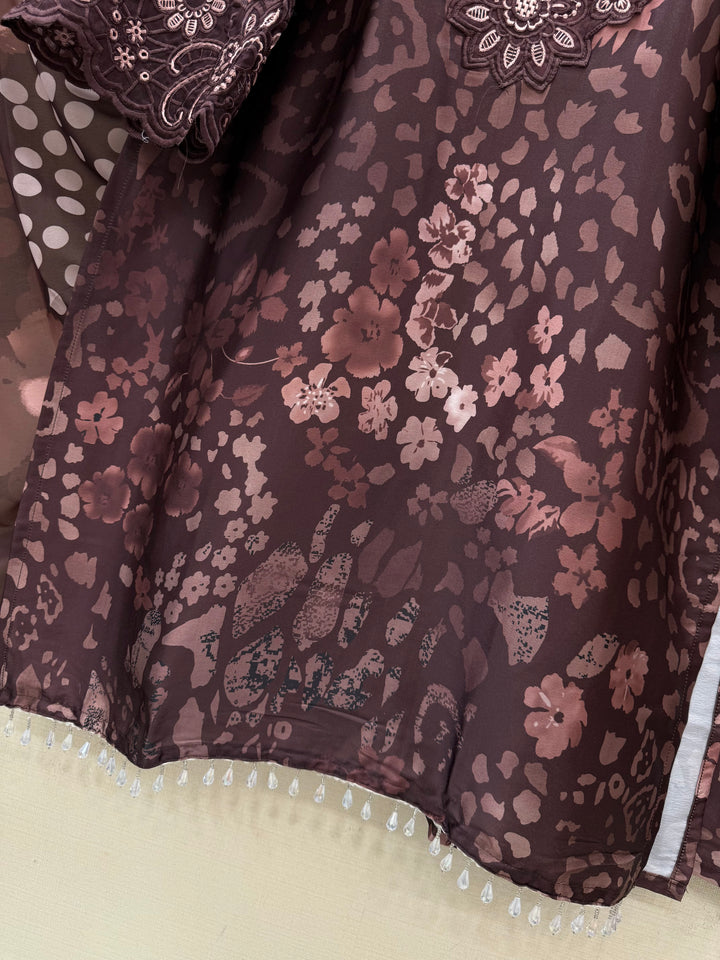 Satin patchwork Suits