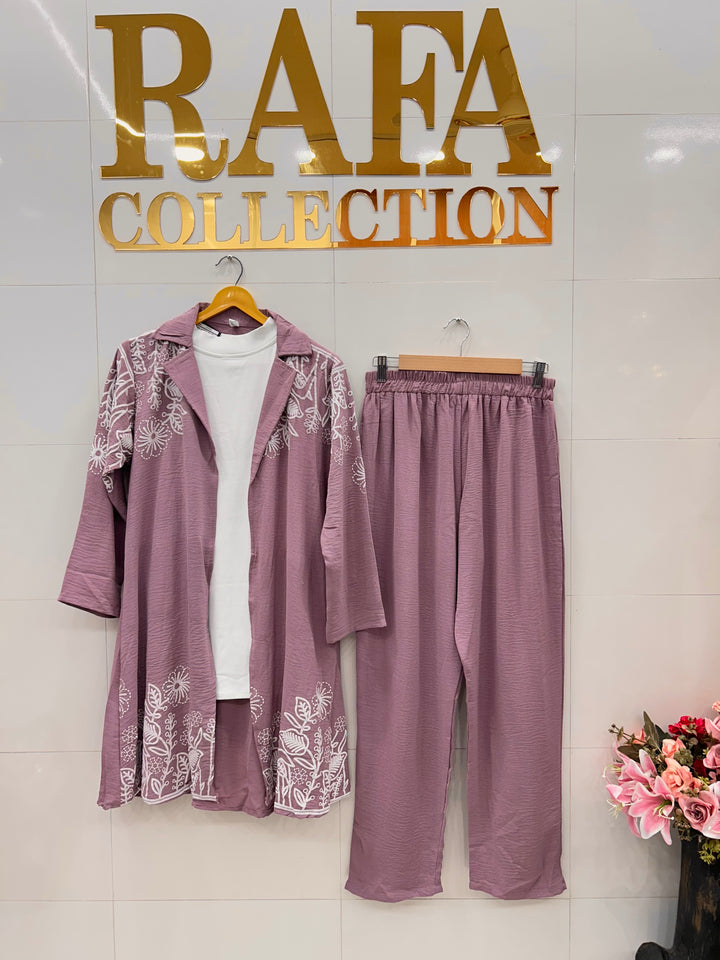Imported crinkle Co-ord sets 3108