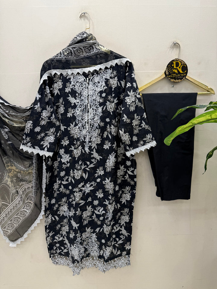 Pakistani printed embroidery suits