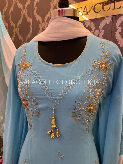 Handwork kaftan set-9