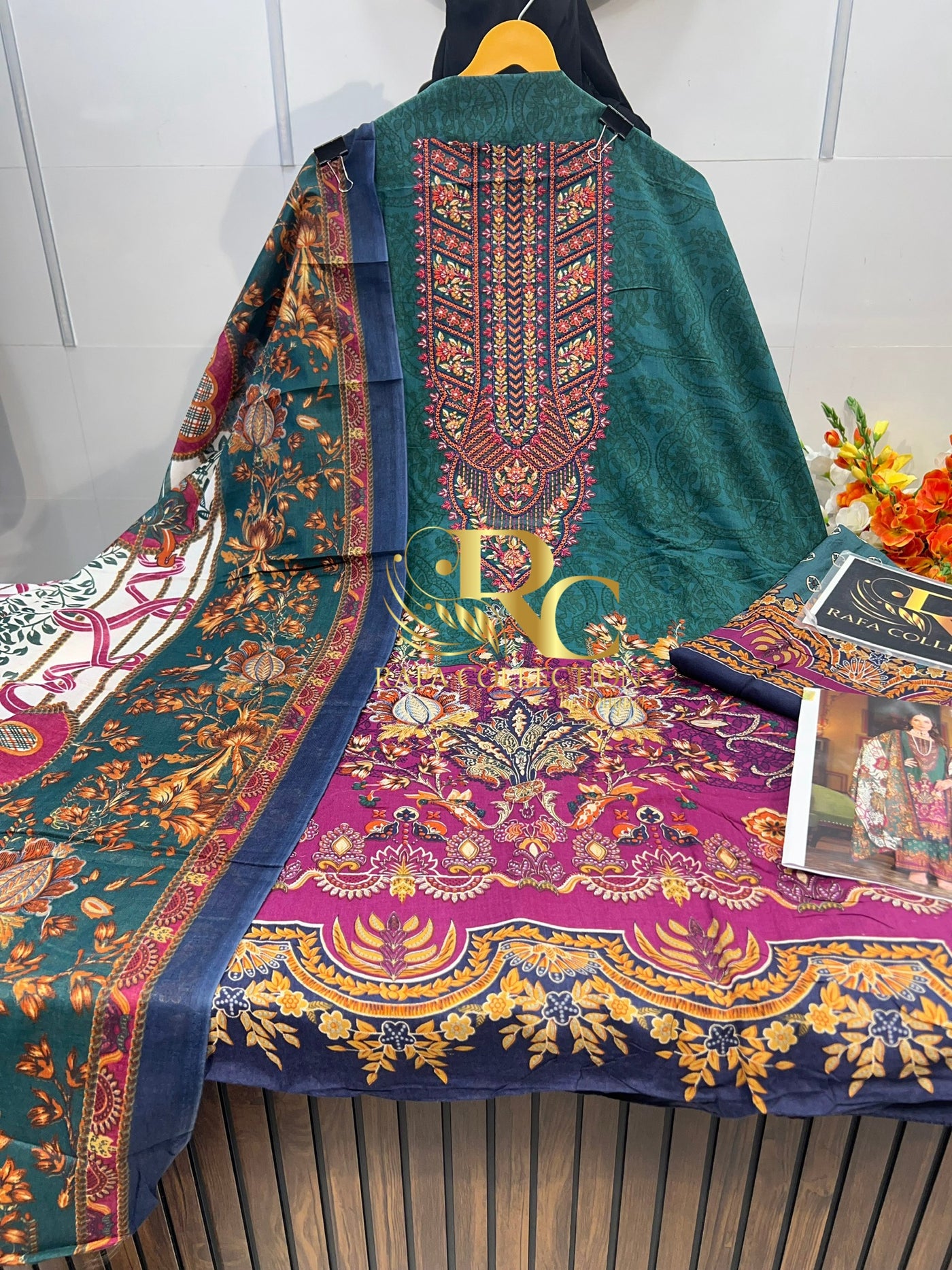 Pakistani plazzo Suit 1705