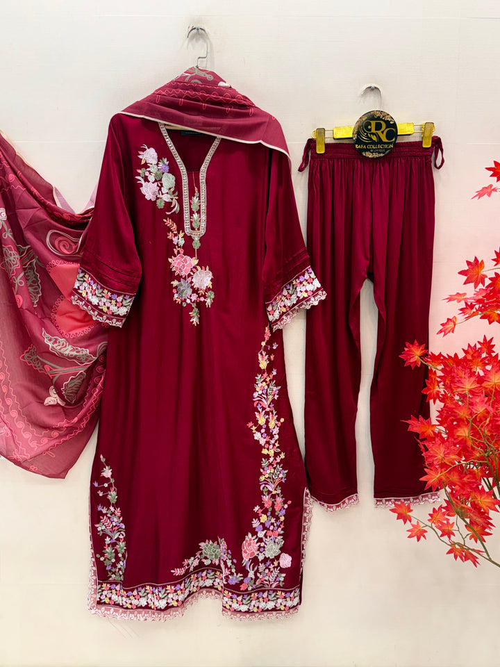 Embroidered Long Kaftan’s