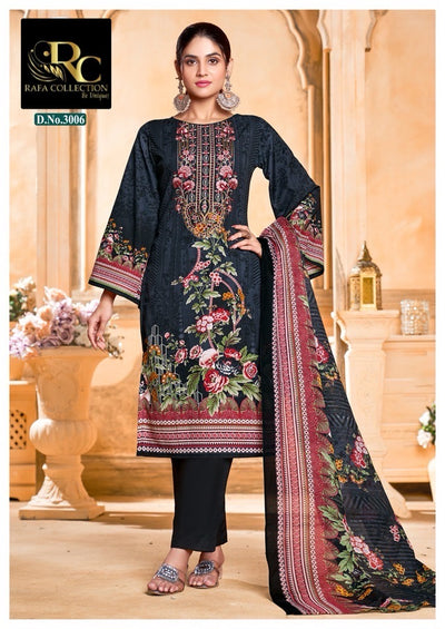 Semi Cotton embroided suit 1541