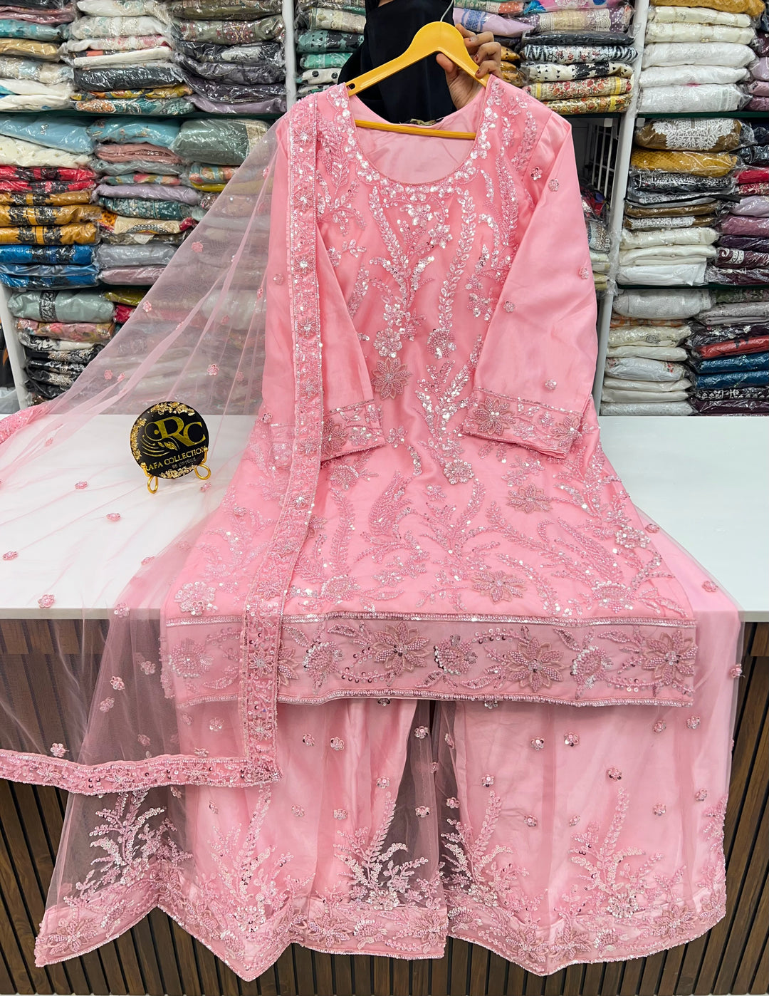 Pakistani wedding palazzo’s suit 5908