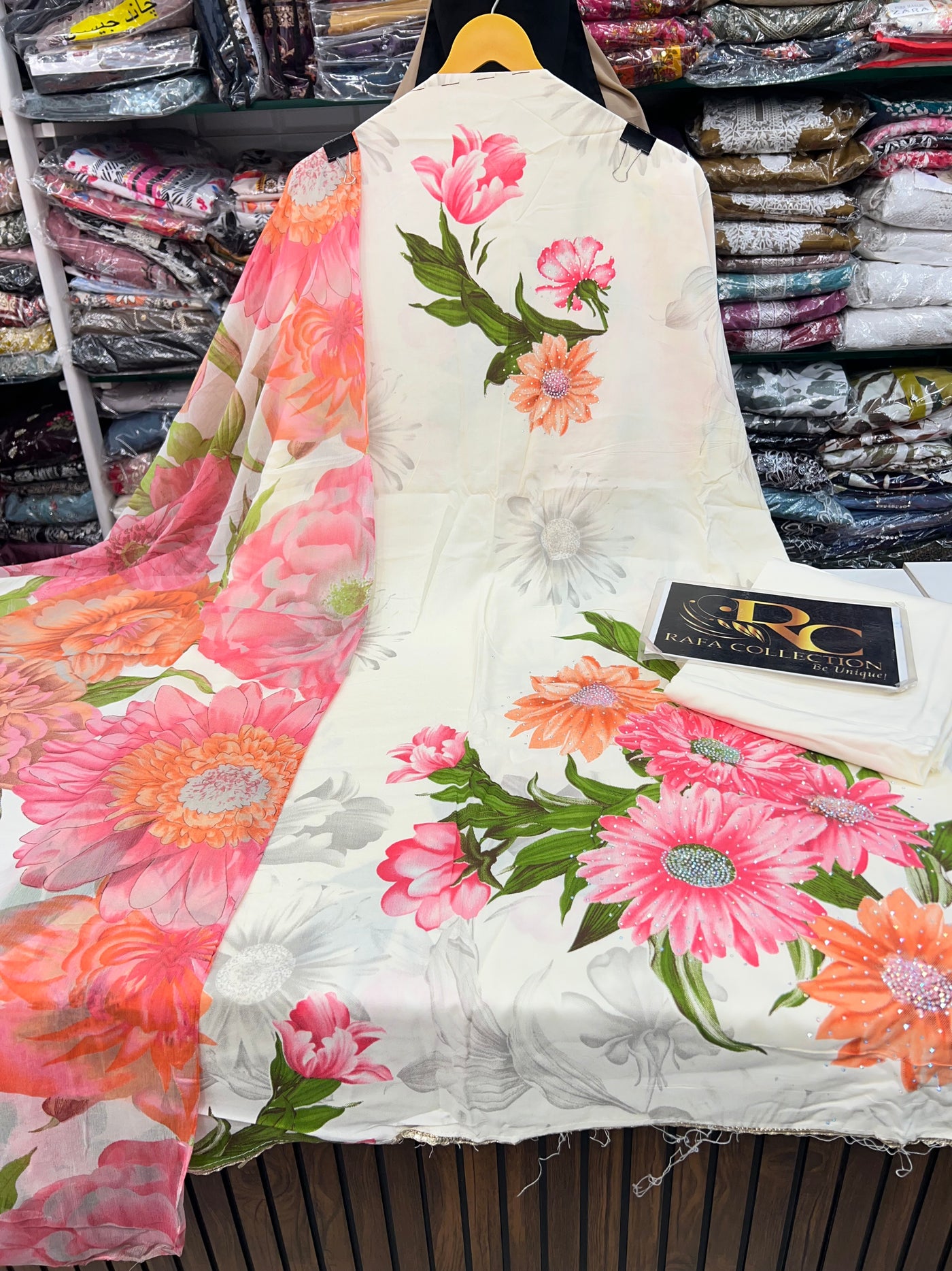 Rayon unstitch suits 2321